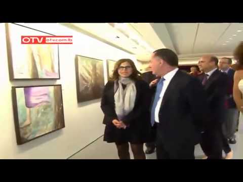 Joumana Haswany Paintings Exhibition Opening on November 19, 2014