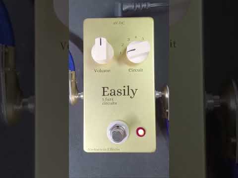 Nietoescia Effects Easily 5 fuzz circuits 2025 - Gold image 9