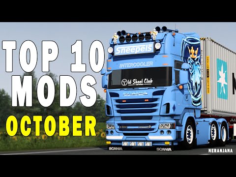 TOP 10 ETS2 MODS - OCTOBER 2021 | Euro Truck Simulator 2 Mods