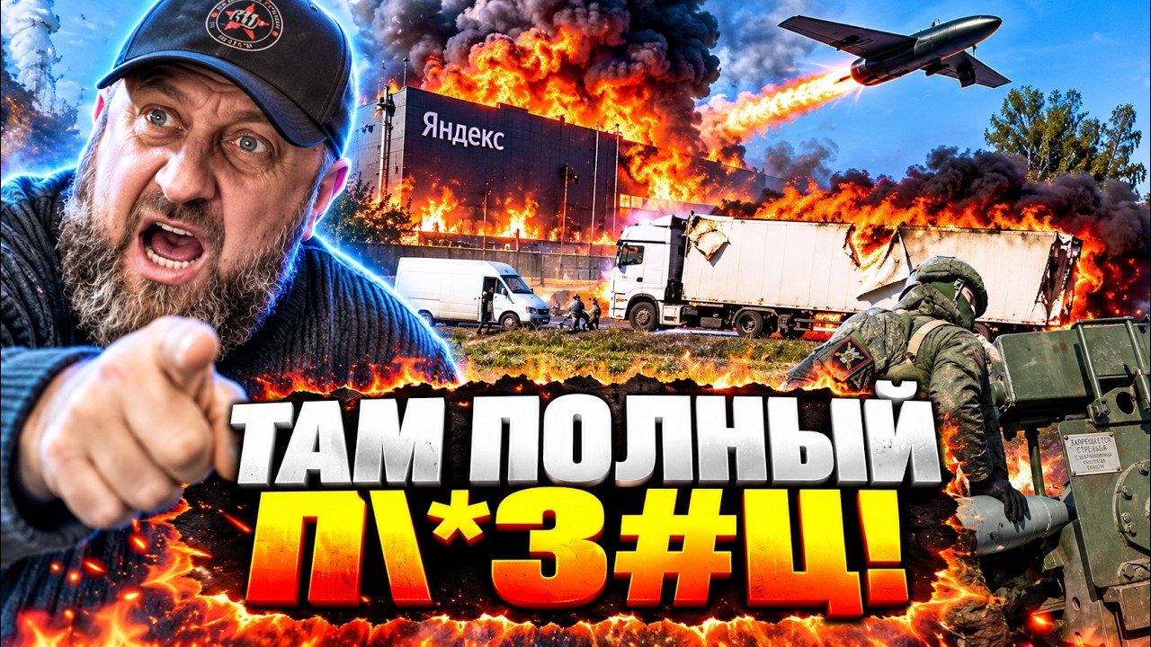 ⚡ РЕКОРДНЫЙ УДАР по КРЕМЛЮ. 800 фур в ХЛАМ. ВСУ влупили по ЯНДЕКСУ! @MackNack