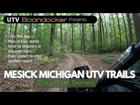 UTV Trails in Mesick Michigan - Day Ride Series
