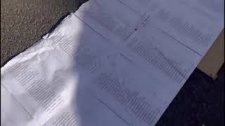 Bologna, il lungo striscione con i 12mila nomi dei bambini palestinesi e israeliani uccisi a Gaza