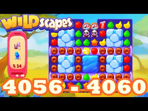 Wildscapes Level 4056- 4060 HD Walkthrough 3 match puzzle | android | 4057 | 4058 | 4059 | IOS