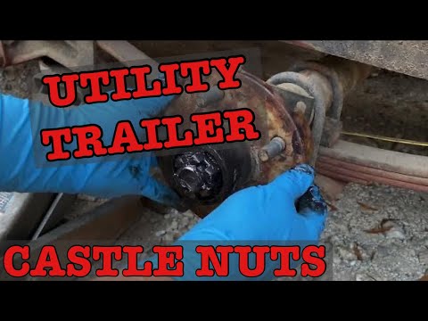 How To Install a Castle Nut On a Trailer Axle Spindle