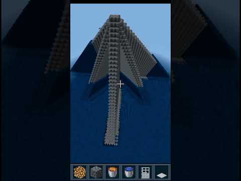Minecraft's CRAZIEST cobblestone tower!! 🔥💧