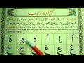 Basic Qaida Noorani Qaida Lesson 04 Harakat Zabar Zeer Pesh Arabic Letters For Kids