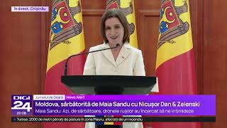 Maia Sandu: Acum 35 de ani eram trei ţări sărace, iar astăzi suntem respectate în Europa