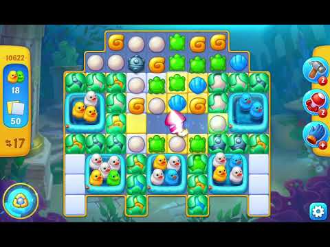 Fishdom Easy Level 10622 (with ingame Double Bomb Boosters) @choraelmin