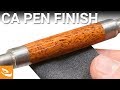 How to Apply Insta-Bond CA Pen Finish