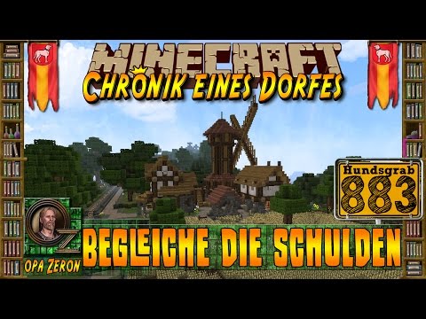 Minecraft #883-Chronik eines Dorfes-Begleiche die Schulden[HD+Deutsch]