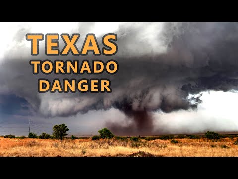 Texas Tornado Chase Day - 3 Twisters and Damage in Vernon