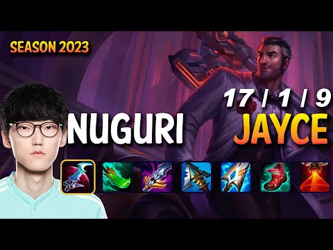 Nuguri JAYCE vs AKALI Top - Patch 13.23 KR Ranked