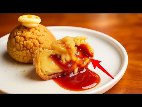 You’ve Never Seen Choux Like This — Caramel EXPLOSION Inside