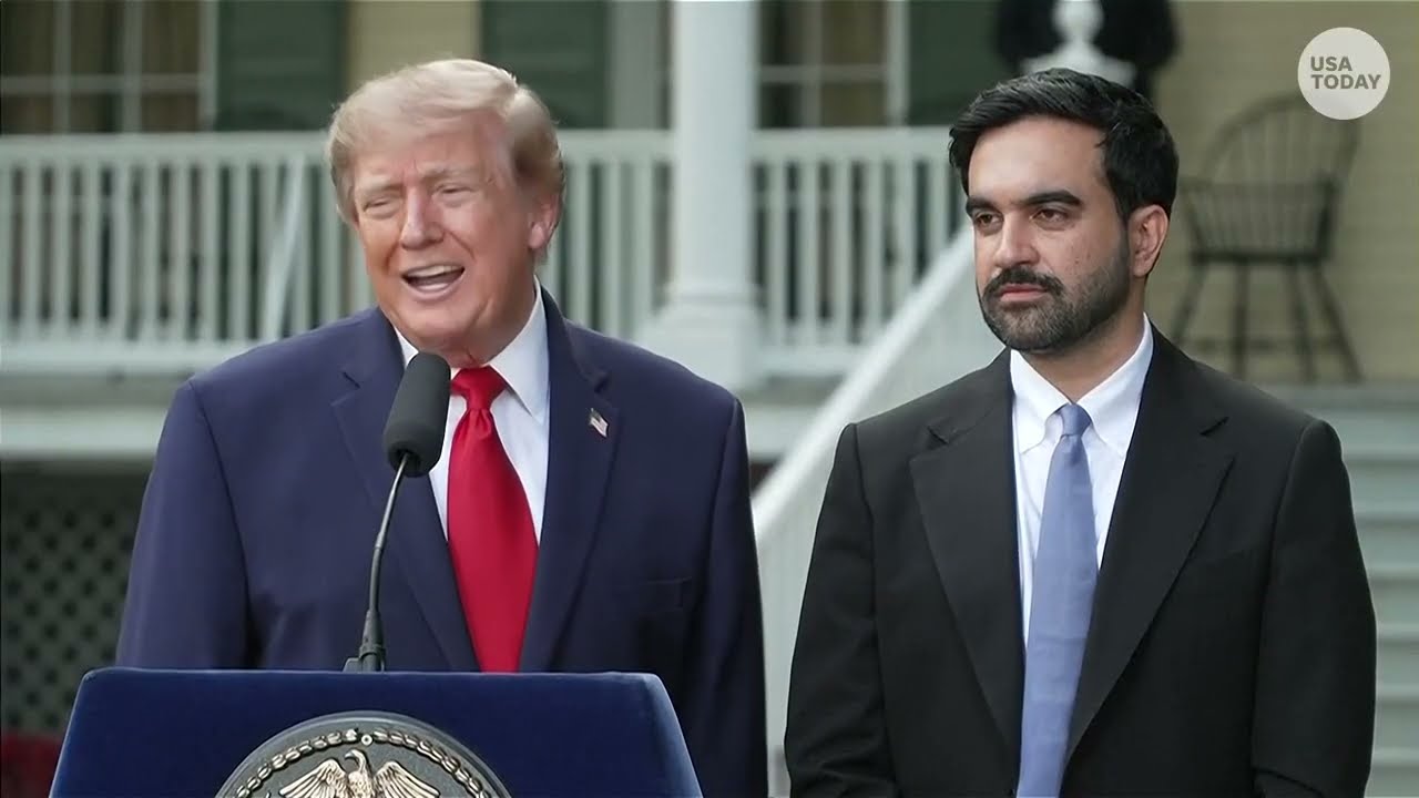 Mamdani addresses Trump's press ban; POTUS claims 'obligation' to stand against 'fake news'