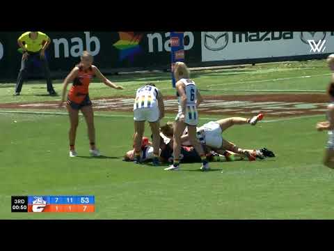 Toyota AFLW Mark of the Year: Round Three winner - Tahlia Randall