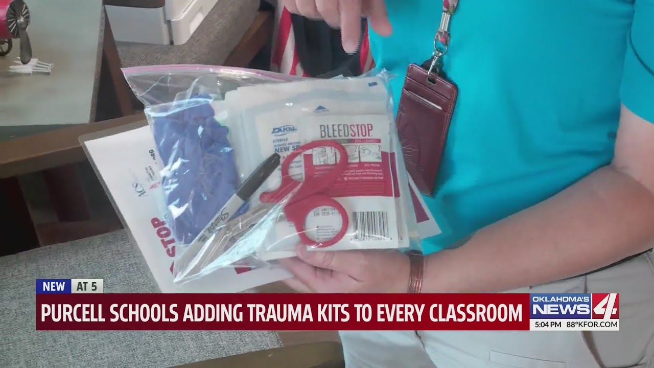Purcell schools adding trauma kits to every classroom