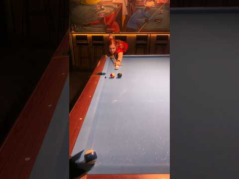 Another way of playing the 8-ball when all the pockets are blocked 🎱 #shorts