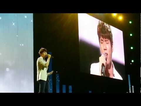 [MUSIC BANK JKT] [HD Fancam] INFINITE's Woohyun - Dreaming (Dream High OST cover) 130309