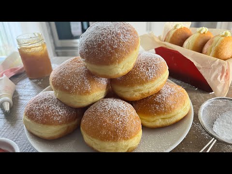 Traditional KROFI RECIPE | How to Make Traditional Krofi | Krofne | Pączki (Slovenian Recipe)