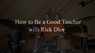 How to be a Good Teacher