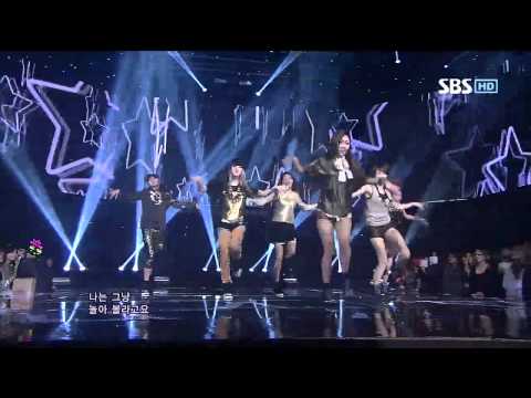 FIESTAR [VISTA] @SBS Inkigayo Popular song 20120916