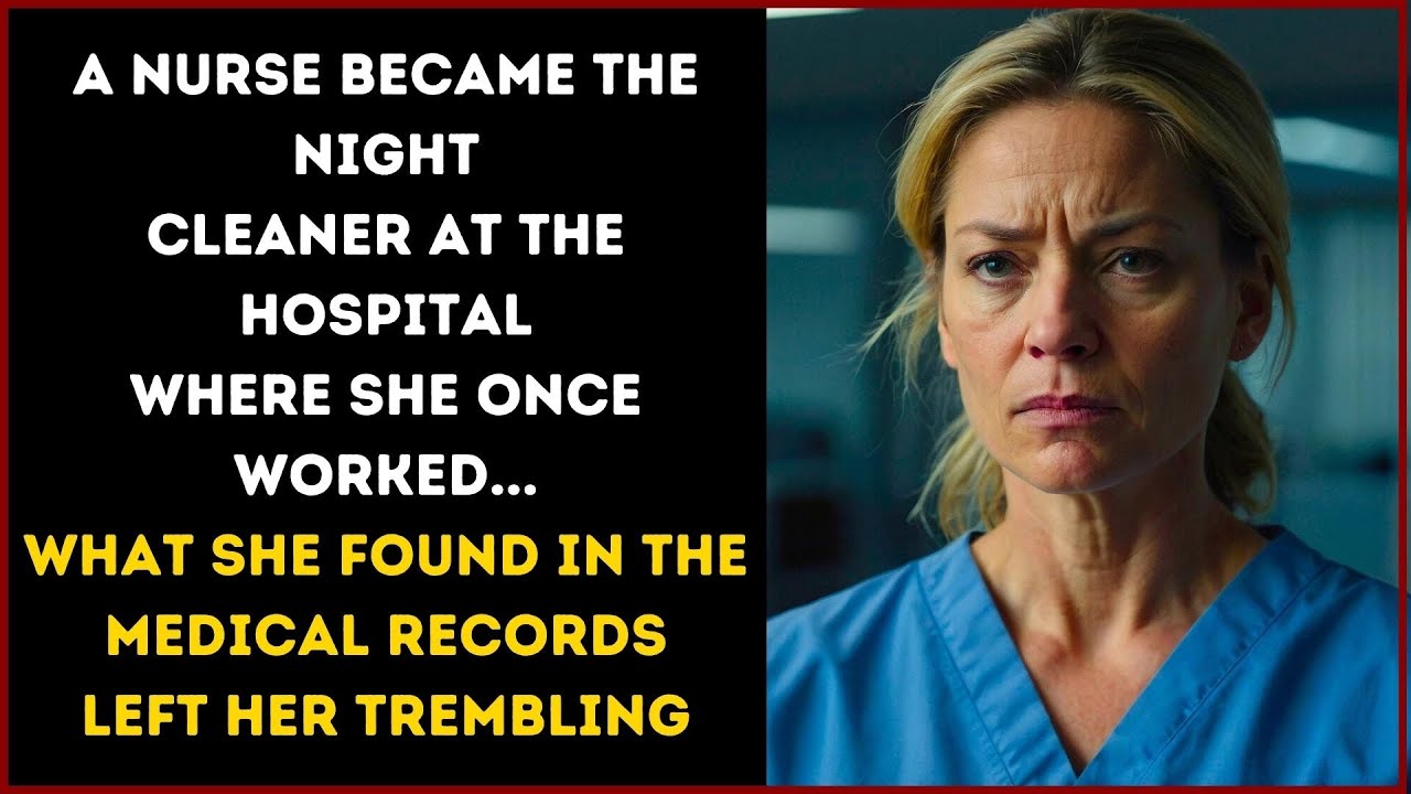 Nurse Takes Cleaning Job at Old Hospital... The Patient Files EXPOSED a Dark Truth!