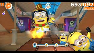 Minion Rush - Level 718 - Running with the Shield in the Mall