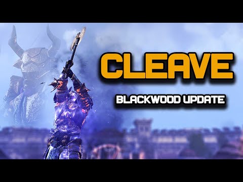 ESO - Cleave - Stamina Sorcerer AOE PVE Build - (Blackwood Chapter)