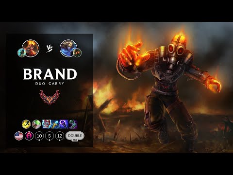 Brand Bot vs Ezreal - NA Grandmaster Patch 12.9