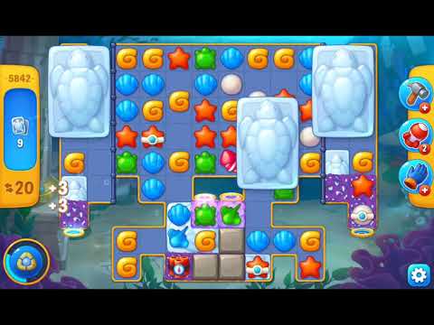 Fishdom 2021 - Level 5842   #playrix #fishdom #gaming