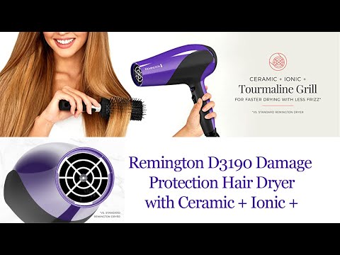 Best Remington D3190 Damage Protection Hair Dryer...