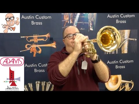 Adams A9 Selected Series Trumpet Large Bore in Copper Lacquer! image 25