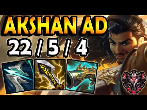 Akshan vs Ezreal [ ADC ] Patch 11.15 Ranked NA ✅
