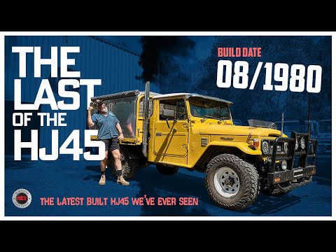 Is this the last HJ45 ever made?? - Mr Landcruiser