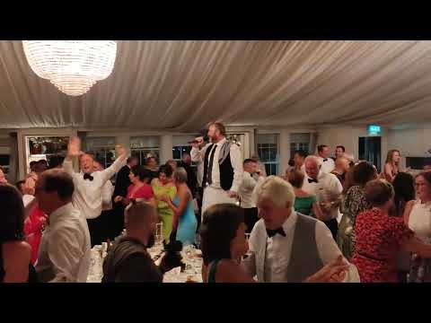 Singing Waiters wedding entertainment
