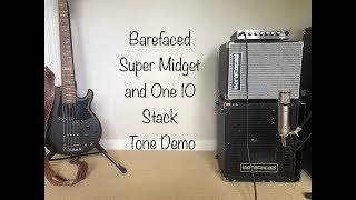 Video thumbnail for Barefaced Super Midget and One10 Stack | Tone Demo w/ Eich T900 and Ashdown CTM 30 Little Stubby by Tyler Spicer