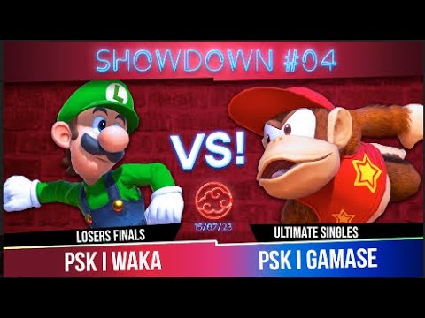 PSKSHOWDOWN 04 - PSK WaKa (Luigi) Vs. PSK Gamase (Diddy Kong) LFs
