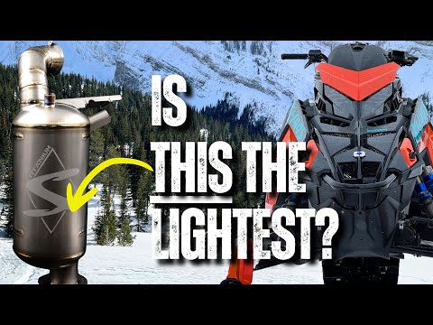 Top 30 Lightest Mufflers \\ Polaris 850, Ski-Doo 850, Arctic-Cat M8000