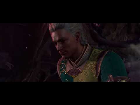 Baldur's Gate 3 - Prologue: Mindflayer's Nautiloid Escapes Dragons Cutscene Investigate The Pool PC