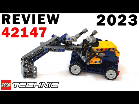 LEGO Technic 42147 Excavator B-model detailed REVIEW 2023