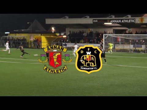 HIGHLIGHTS | Annan Athletic 1-0 Dumbarton | William Hill League 2