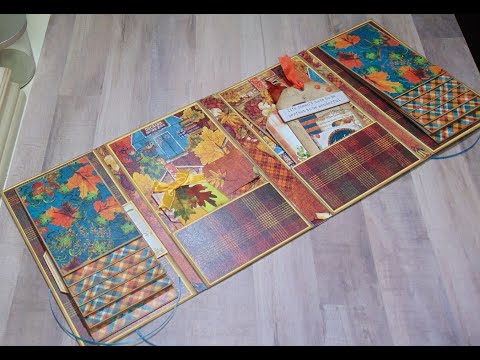 Autumn Orchard Quad Folio/Here comes the Bride Tutorial - C C C Exclusive Collection