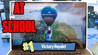 HOW TO TO PLAY FORTNITE AT SCHOOL?! (EASY TUTORIAL)