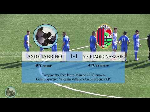 Highlights Ciabbino-Biagio Nazzaro: 1-1 23^Giornata