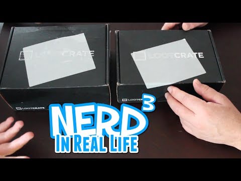 Nerd³ Unboxing - Loot Crate! - March and May 2014