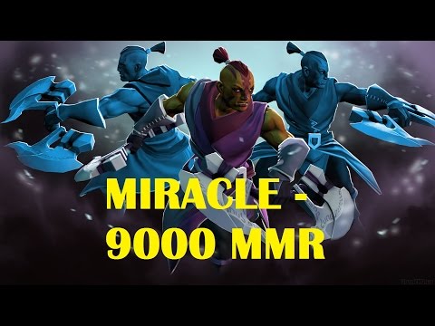 World First 9000 MMR Miracle - Anti Mage GamePlay Dota 2