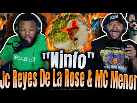 REACCIÓN a "Ninfo" JC Reyes,De La Rose y Mc Menor JP!!?? *Nos Sorprendimos*