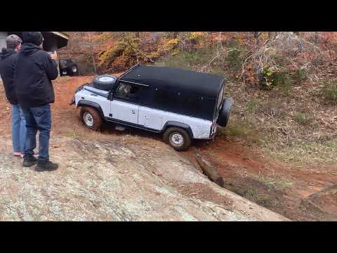 Land Rover defender with Ashcroft LSD Front & Rear 4.11 Quaife ATB Helical Diffs.