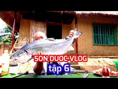 Trước Khi Vào Sài Gòn Dẫn Team Đi Làm Đẹp và Ăn Món CÁ HỒI NGUYÊN CON | SON DUOC VLOG tập 6