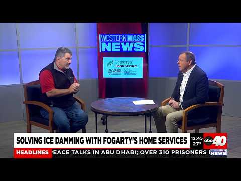 Brendan Fogarty Discusses Ice Damming with Western Mass News | February 2026